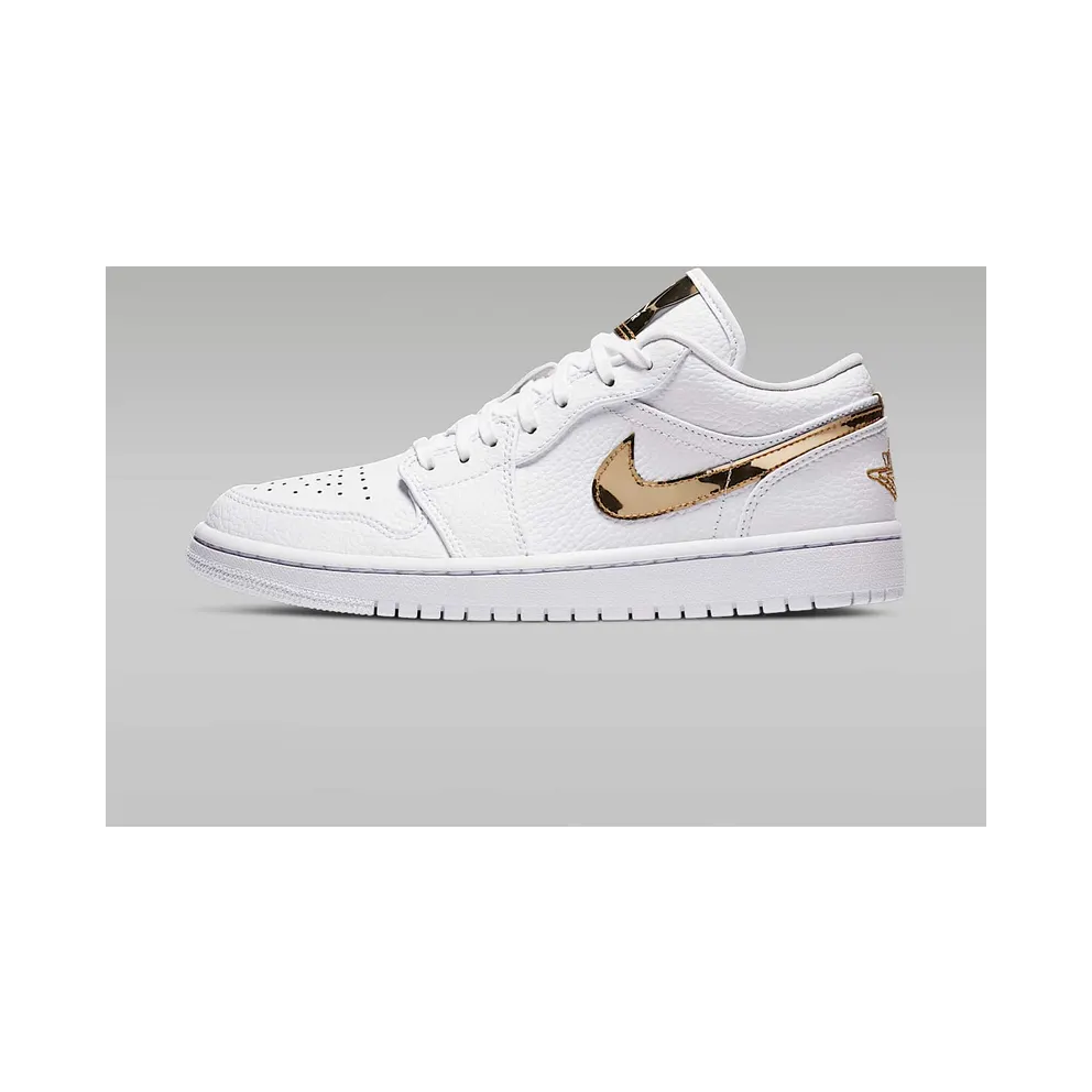 Jordan 1 Low White Metallic Gold (W) White/Metallic Gold-White (CZ4776-100)