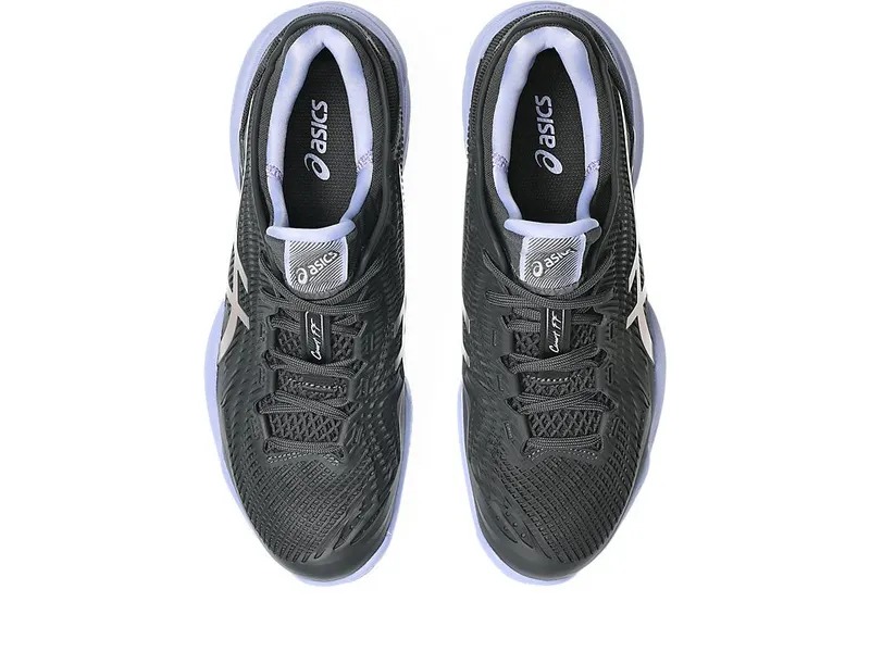 ASICS COURT FF 3 CLAY NIGHT ENERGY “Graphite Grey / Pure Silver” (1041A570-020)