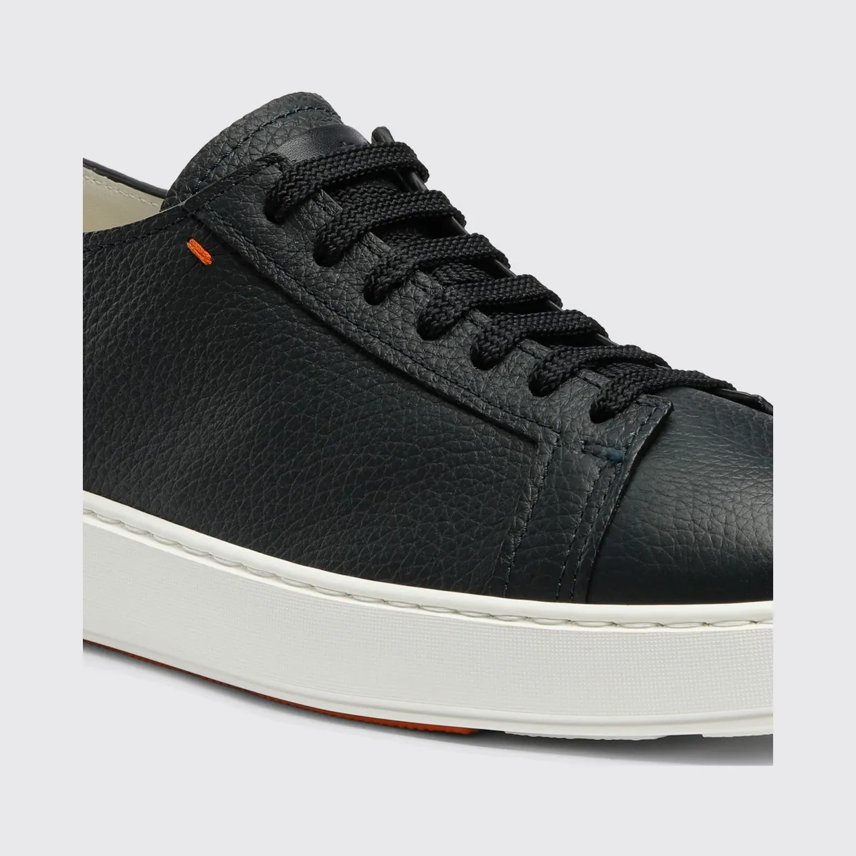 Santoni Calfskin Leather Sneakers Blue (MBCD21430BARCMMDU55) (3)