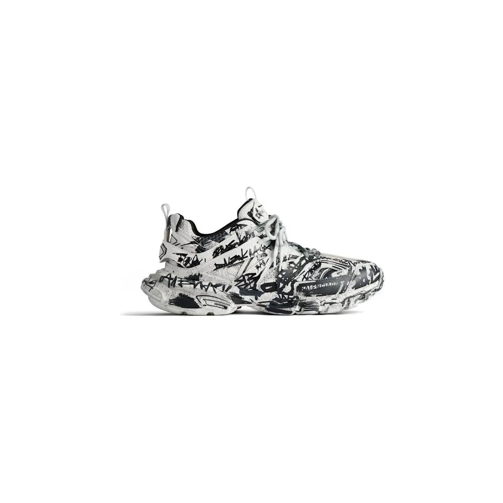 Balenciaga Track White Black Graffiti (542023W3RRA9010)
