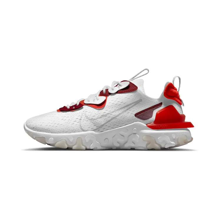 Nike React Vision “White / Team Orange / Team Red / Light Smoke Grey” (DM2828-100)