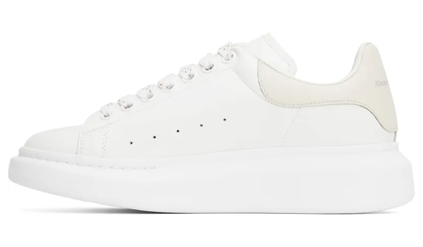 Alexander McQueen White Oversized Sneakers (727388WHGP5) (3)