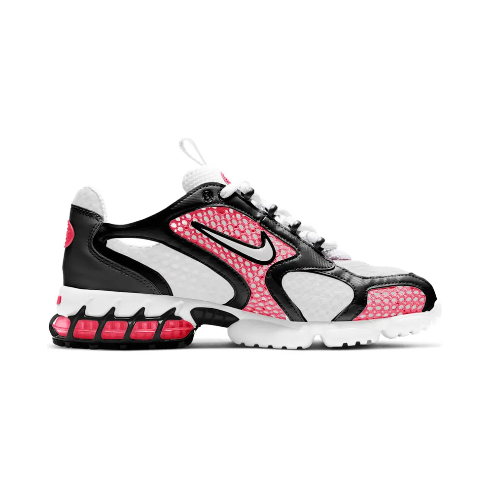 Nike Air Zoom Spiridon Cage 2 Flash Crimson (W) White/White-Flash Crimson-Black (CD3613-101)