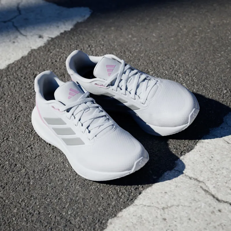 Adidas Runfalcon 5 Running Shoes Cloud White / Grey Strata / Core Black (JI3981)