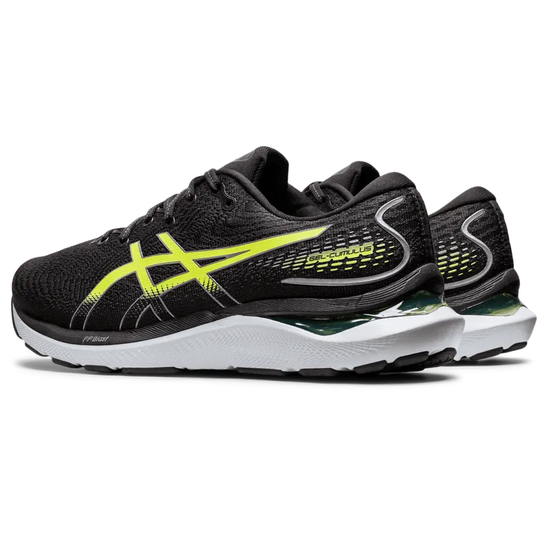 Asics GEL-CUMULUS 24 Black/Hazard Green (1011B366.002)