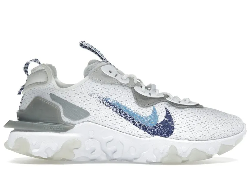 Nike React Vision White Double Blue Swoosh (FJ4231-100)