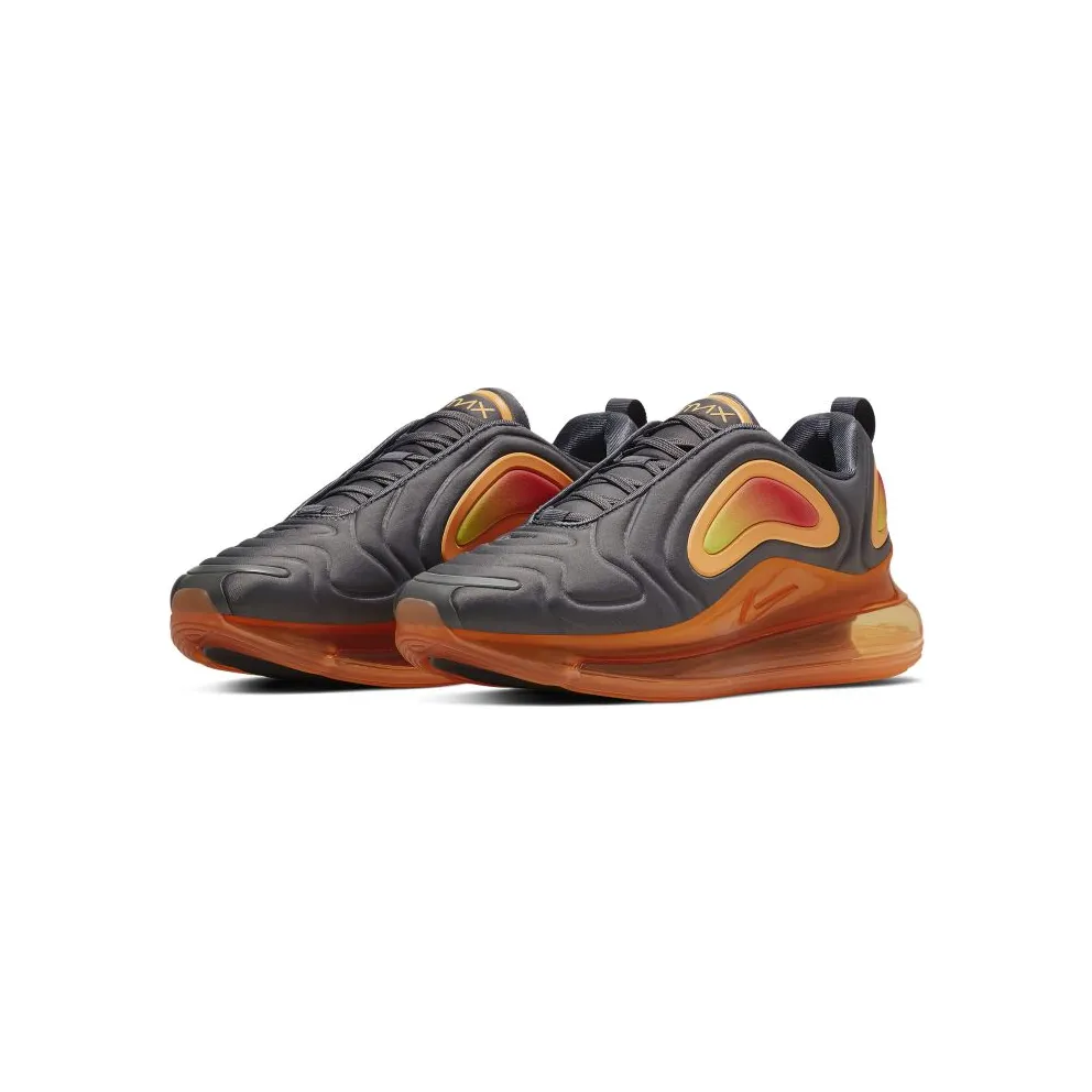 Nike Air Max 720 Black Fuel Orange Black/Black-Fuel Orange-Orange Pulse-Yellow Pulse (AO2924-006)