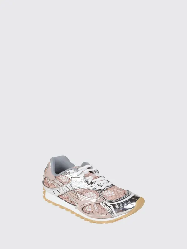 Bottega Veneta Orbit Technical Mesh in a Bicolor Design White 1 (755915V2X409038)