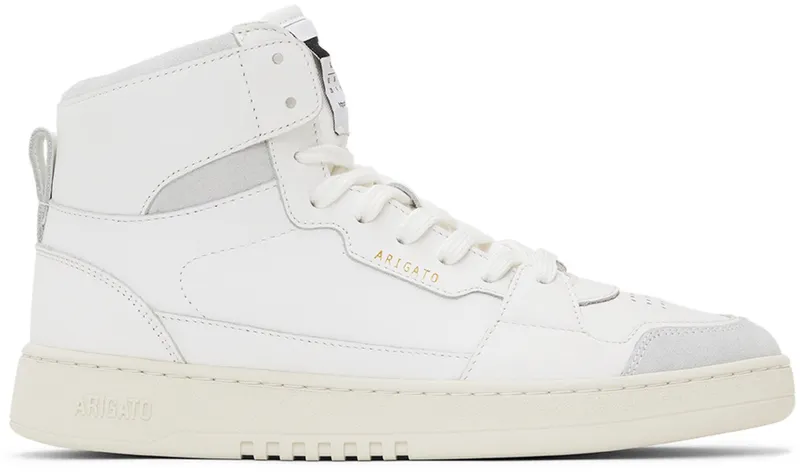 Axel Arigato White Dice Hi Sneakers (41018)