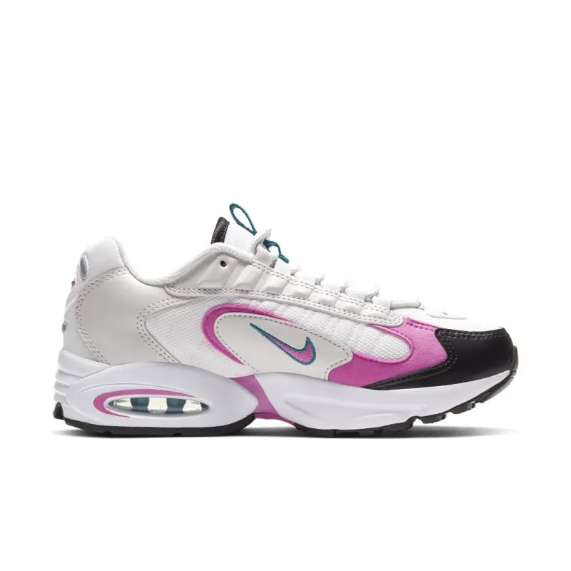 Nike Air Max Triax 96 White (W) White/Bright Spruce-Platinum Tint-Active Fuchsia (CQ4250-102)
