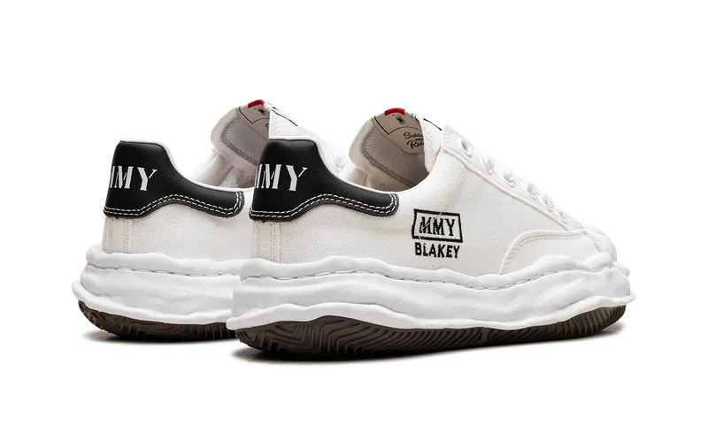 Maison Mihara Yasuhiro Blakey OG Sole Canvas Low “WHITE” (A08FW735-WHT)