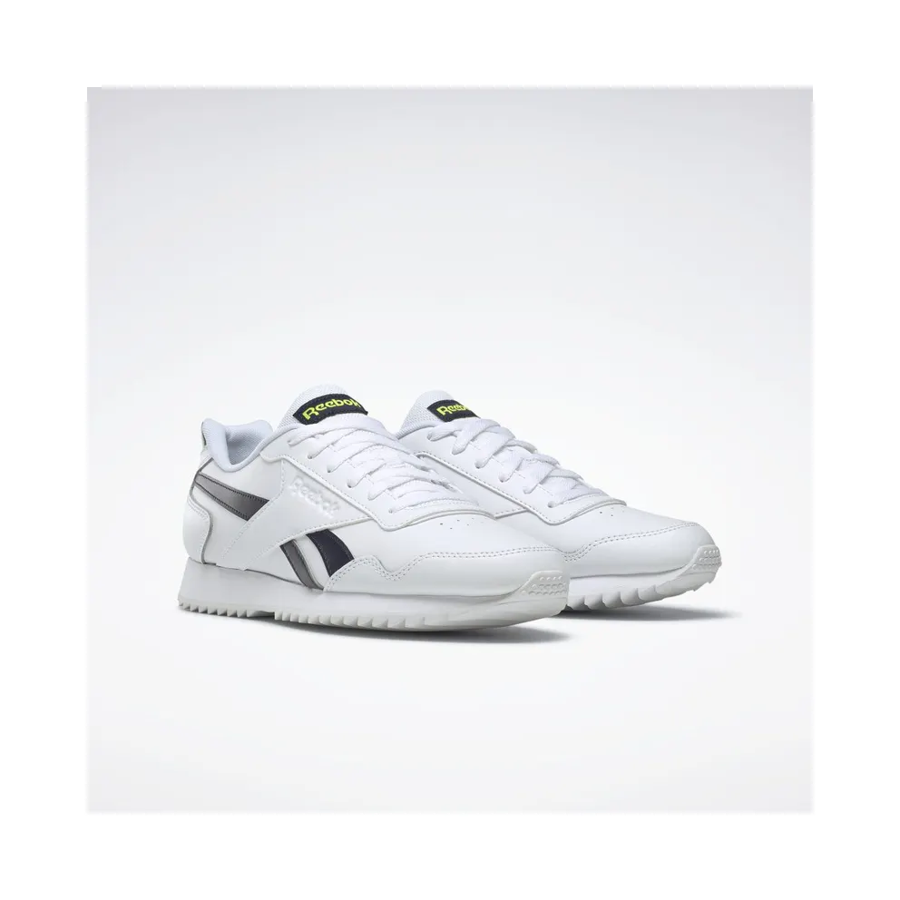 Reebok Royal Glide Ripple Cloud White / Vector Navy / Acid Yellow