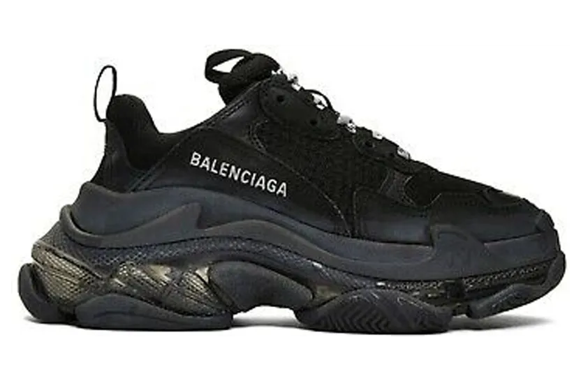 Balenciaga Triple S Black Clear Sole (W)