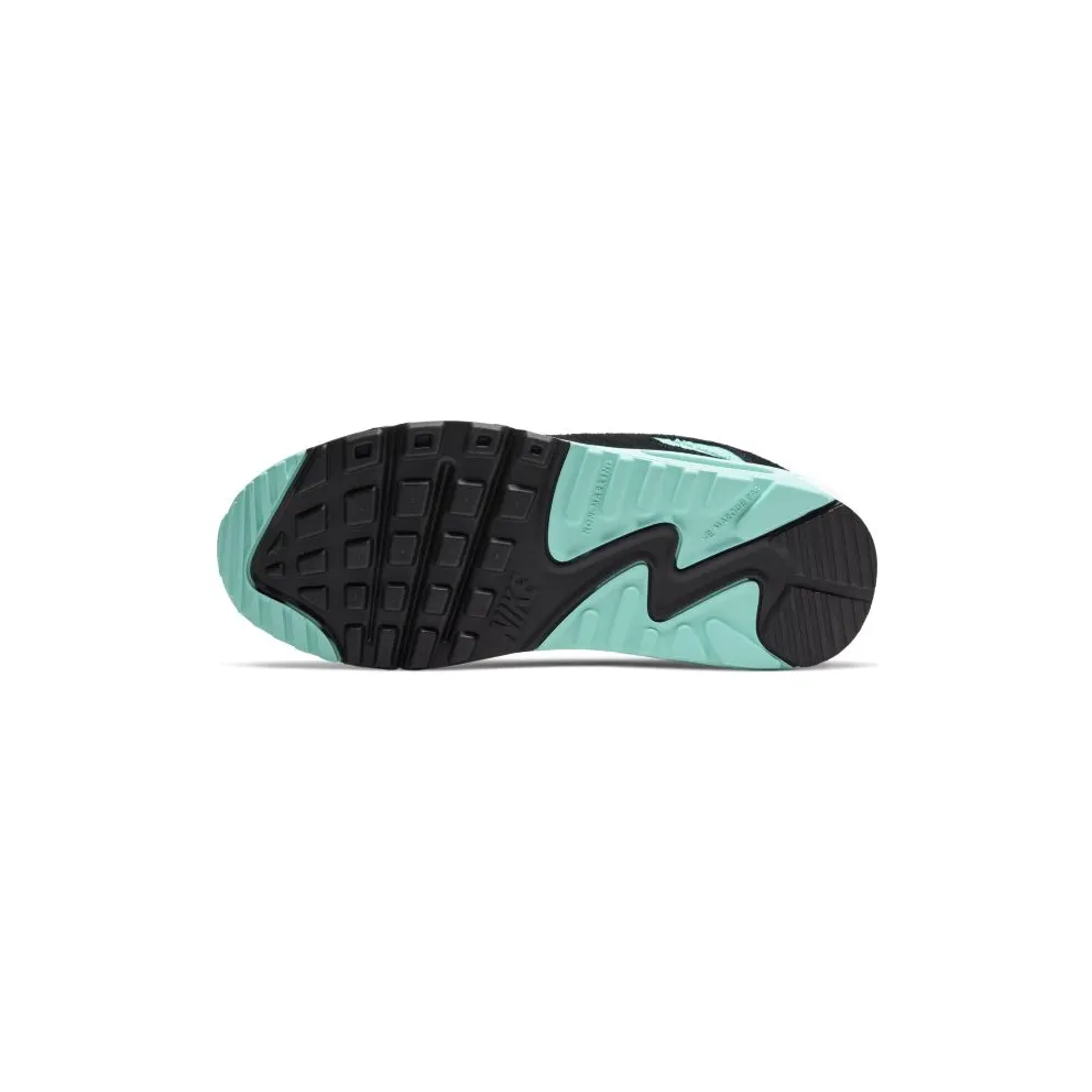 Nike Air Max 90 LTR Particle Grey Teal (GS) WHITE/PARTICLE GREY-LT SMOKE GREY (CD6864-102)