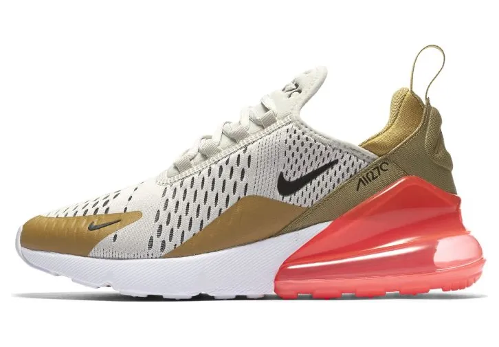 Nike Air Max 270 Flat Gold (W) (AH6789-700)
