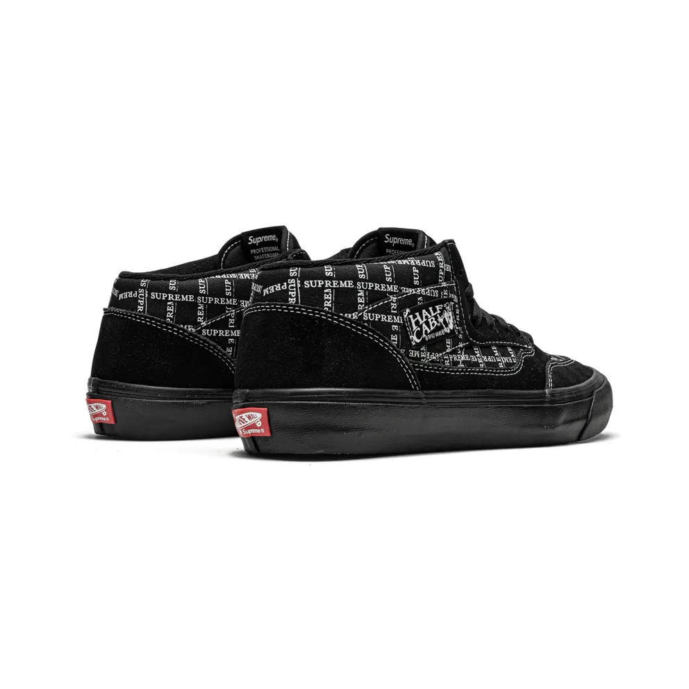 Vans Half Cab Pro ’92 “Supreme – Black” (VN0A3QPH2YW)