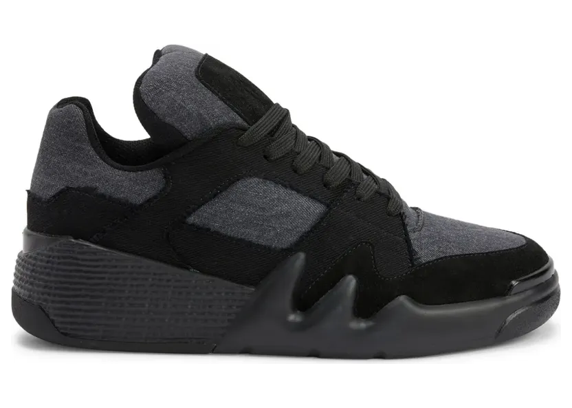 Giuseppe Zanotti Talon Sneakers mit Logo-Patch – Schwarz (RU40014002)
