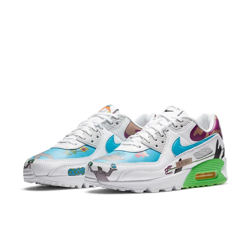 Nike Air Max 90 Flyleather Ruohan Wang Multi-Color/Multi-Color (CZ3992-900)