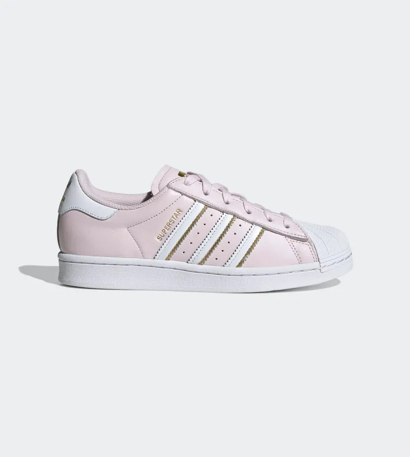 adidas Superstar Cloud White / Almost Pink / Gold Metallic (GZ3453)