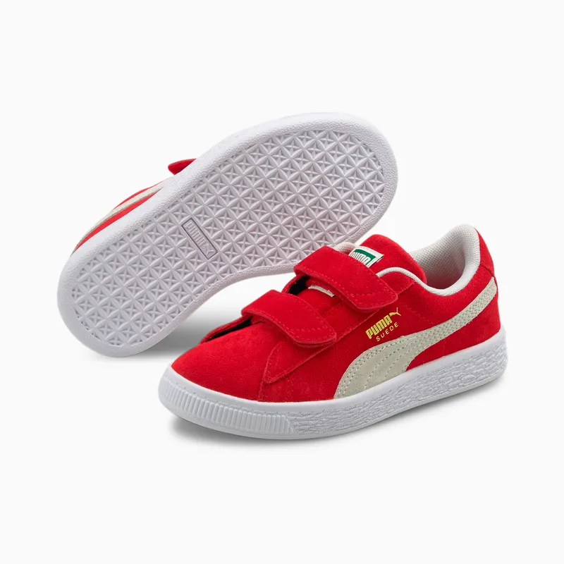 PUMA Suede Classic Xxi Kids’ High Risk Red/White (380563-02)