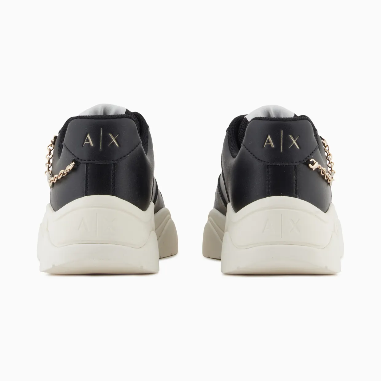 Armani Technical Mesh With Thick Sole And Chain (XW001617-AF17443-MC005) (4)