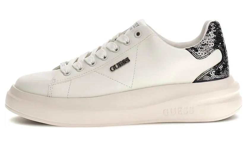 Guess sneaker Zilver / Wit (FLFE10-ELE12-WHISI)