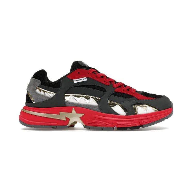 A Bathing Ape Shark Sta China (1FWK201301-BLK)