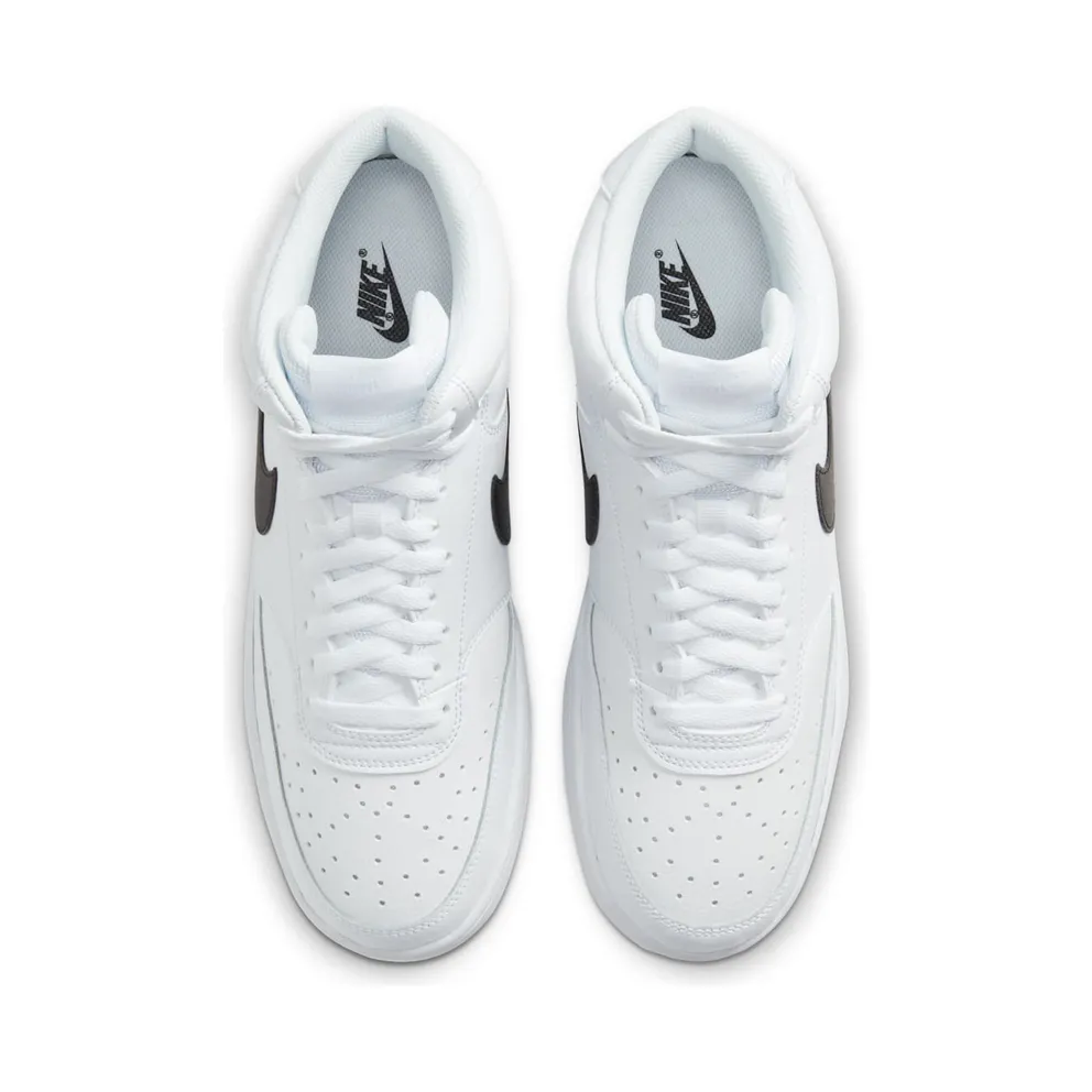 Nike Court Vision Mid White Black White/White/Black (CD5466-101)