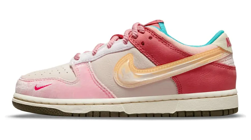 Nike x Social Status Free Lunch Dunk Low Strawberry Milk (PS) (DM3349-600)