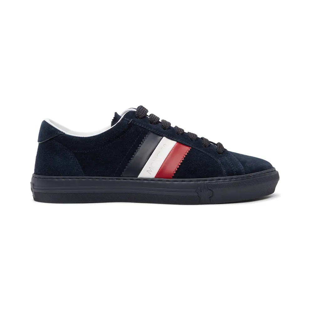 Moncler Navy Suede New Monaco Sneakers (4M714 – 40 – 01A96)