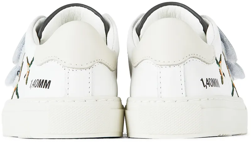 Axel Arigato Kids White Clean 90 Triple Bee Birds Straps (19195)