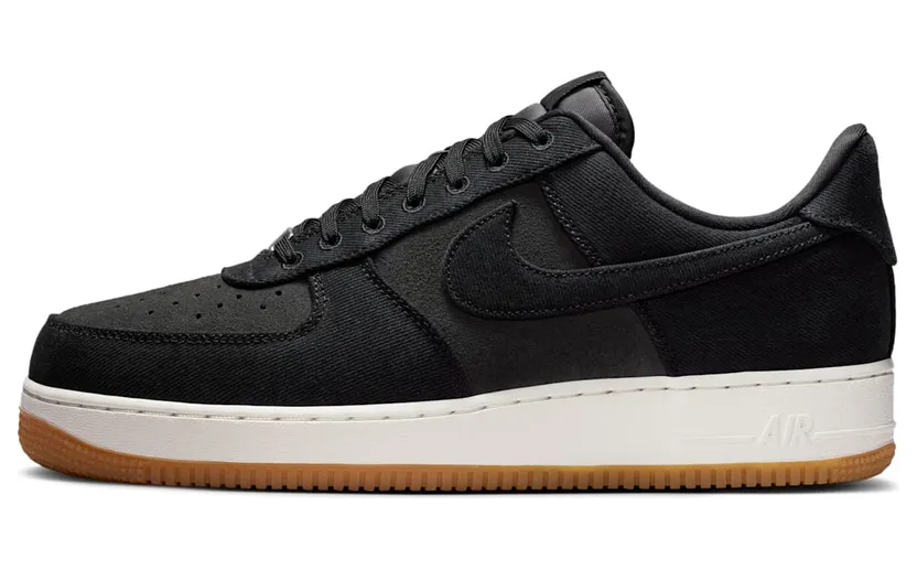 Nike Air Force 1 Low ’07 LV8 “Black Canvas” (IR0951-002)
