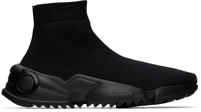 Salvatore Ferragamo Black Sock (737231 02C647001)