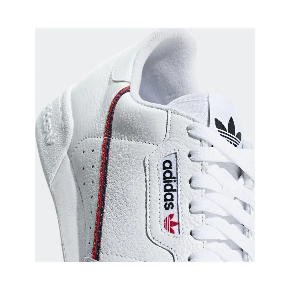 adidas Continental 80 White Scarlet Navy Cloud White/Scarlet/Collegiate Navy (G27706)