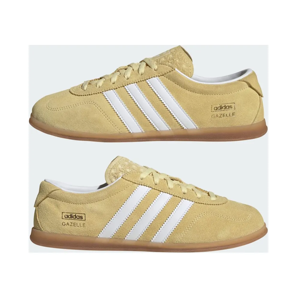 Adidas Gazelle Lo Pro Almost Yellow / Cloud White / Gum (JR8894)