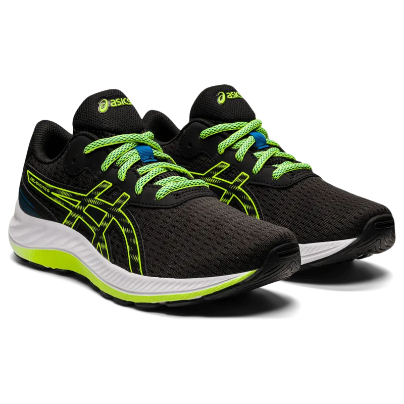 Asics GEL-EXCITE™ 9 GS Black/Hazard Green (1014A231.003)