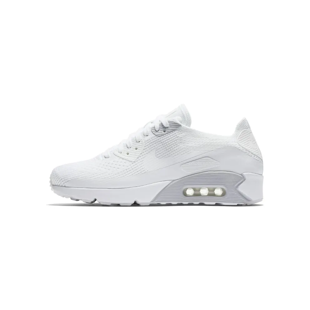 Nike Air Max 90 Ultra 2.0 Flyknit White White/White (875943-101)