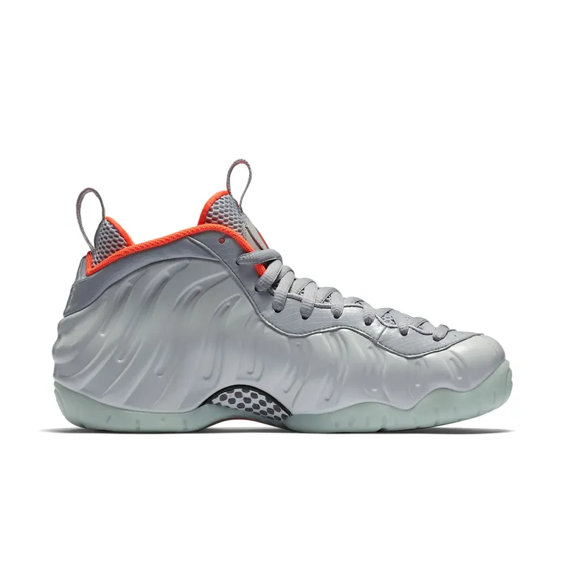 Nike Air Foamposite Pro Pure Platinum Pure Platinum/Pure Platinum-Wolf Grey-Bright Crimson (616750-003)