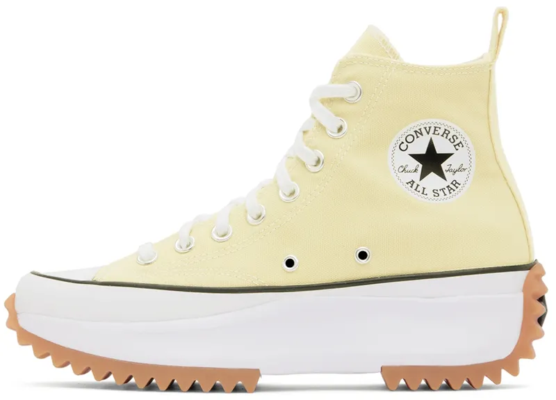 Converse Run Star Hike Platform Seizoenskleur Lemon Drop/Black/White (A02132C)