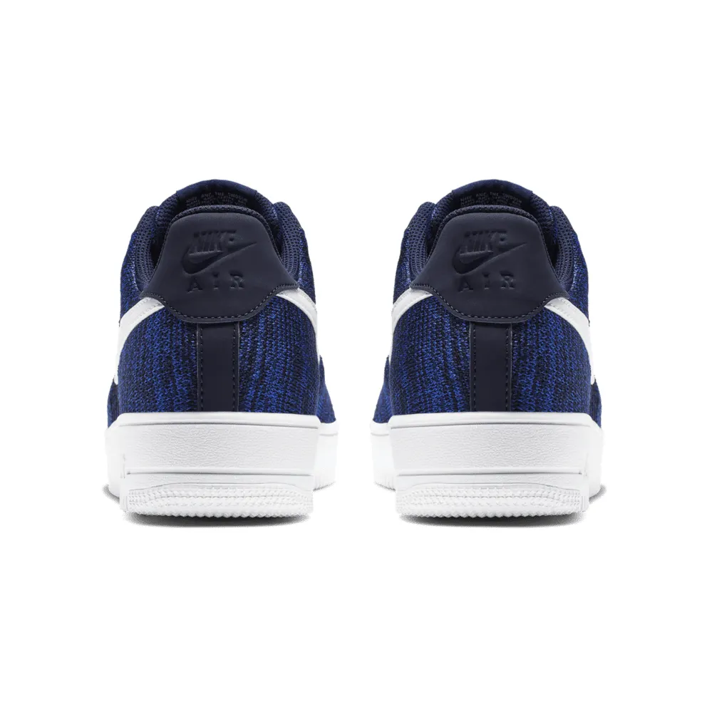 Nike Air Force 1 Flyknit 2 College Navy College Navy/Pure Platinum-Black-White (AV3042-400)