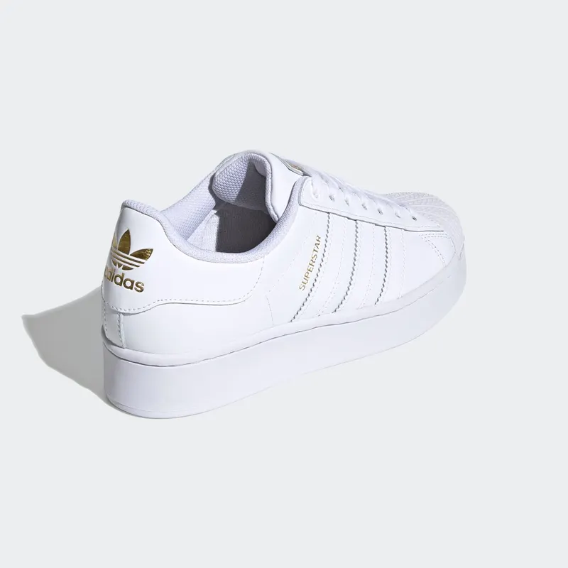 adidas Superstar Bold White (W) Cloud White/Cloud White/Gold Metallic (FV3334)