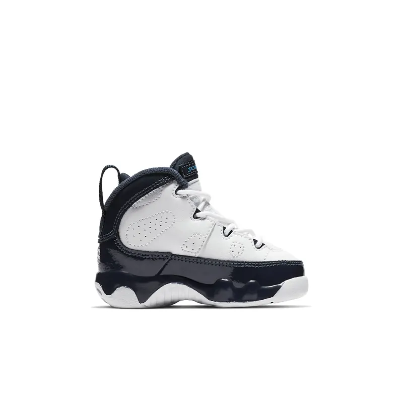 Jordan 9 Retro Pearl Blue (TD) White/University Blue-Midnight Navy (401812-145)