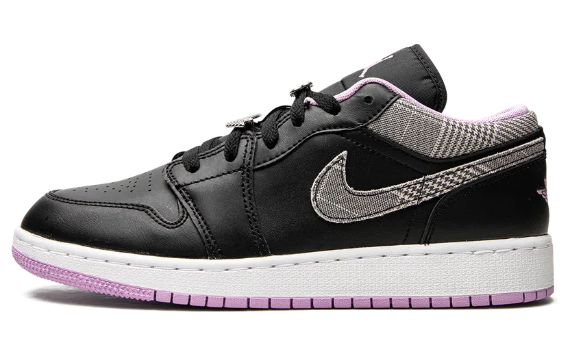 Air Jordan 1 Low Houndstooth (GS) (DH0570-015)