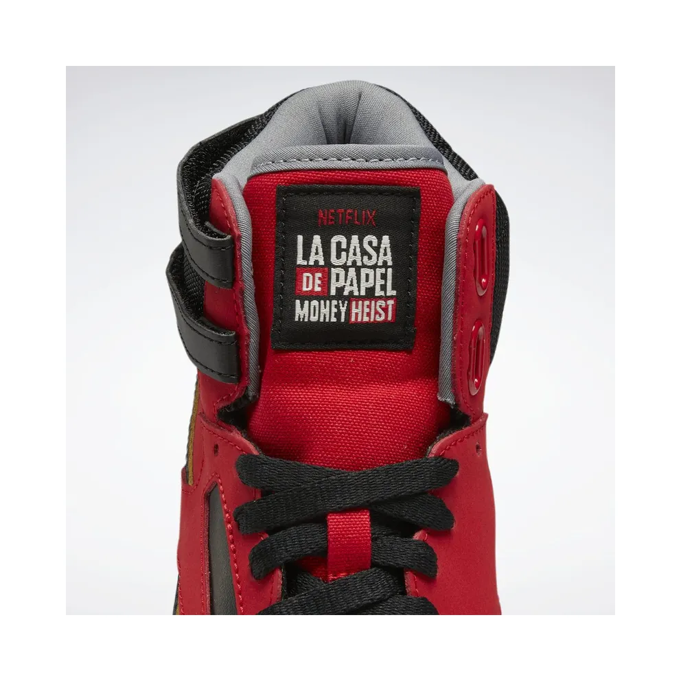 Reebok La Casa De Papel F/S Hi Shoes Vector Red / Core Black / Utility Beige (GX9442)