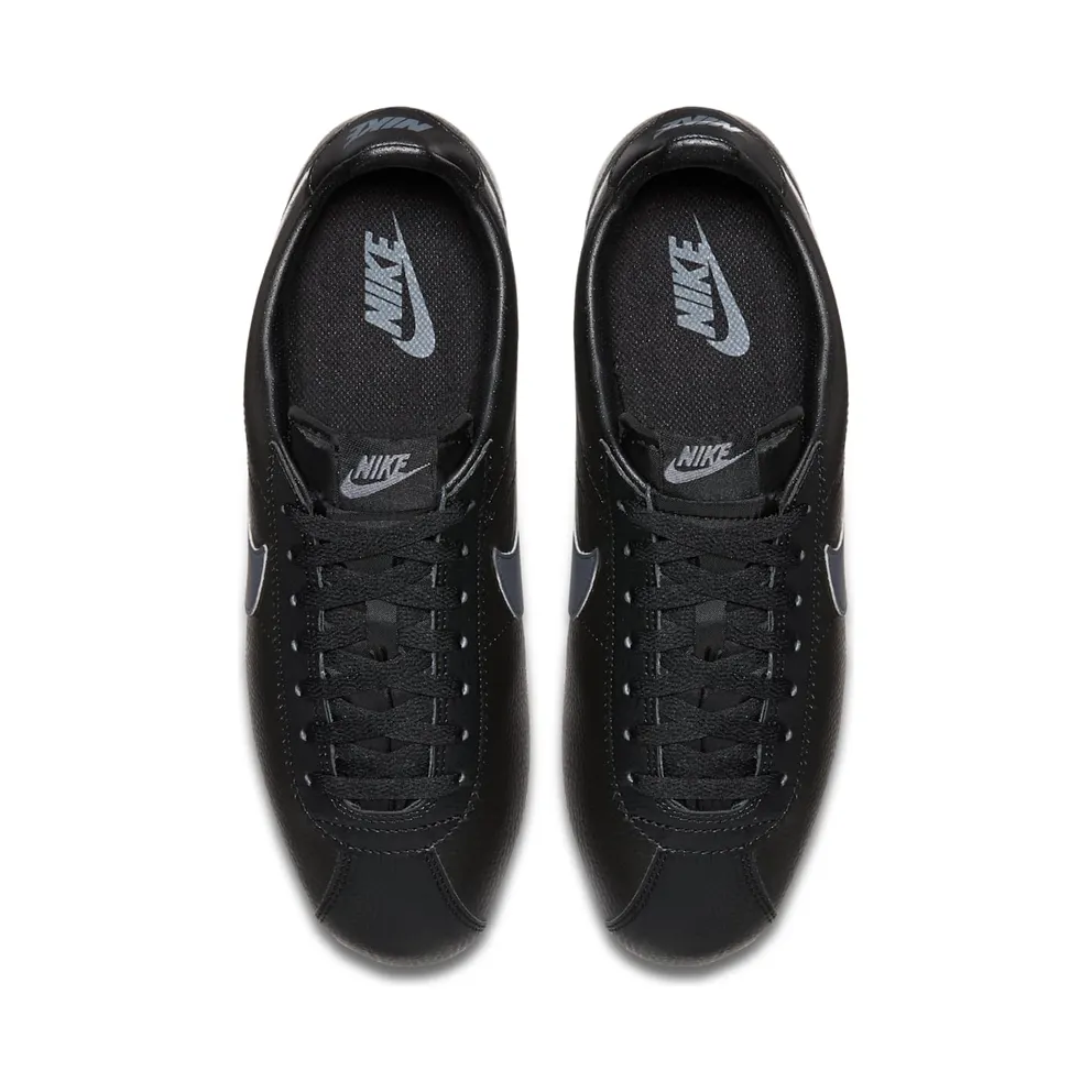 Nike Classic Cortez Leather Black/Dark Grey-White Black/Dark Grey-White (749571-011)