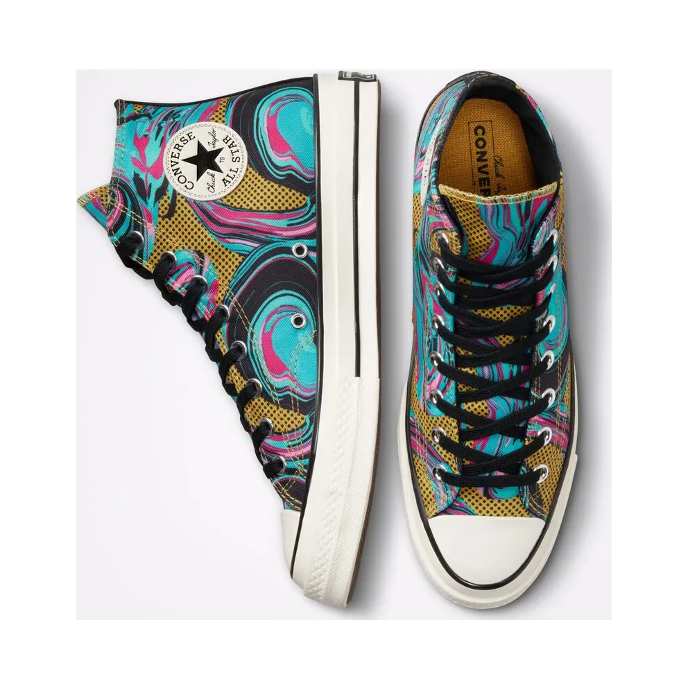 Converse Chuck 70 ’90s Marbled Goldtone/egret/washed Teal (A00421C)