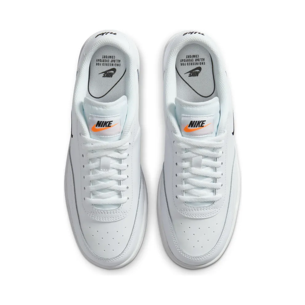 Nike Court Vintage “White / Total Orange / Black” (CJ1676-101)