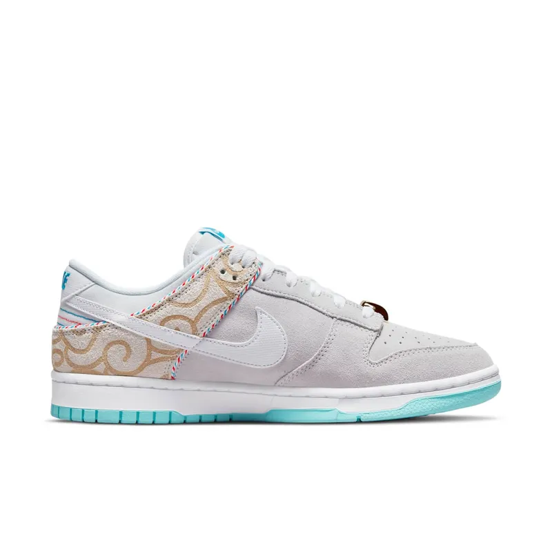 Nike Dunk Low SE Barber Shop Grey (DH7614-500)