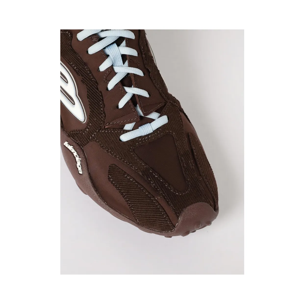 Balenciaga Monday Ultra Corduroy And Canvas Sneakers Brown (853508WMNDI2994) (3)