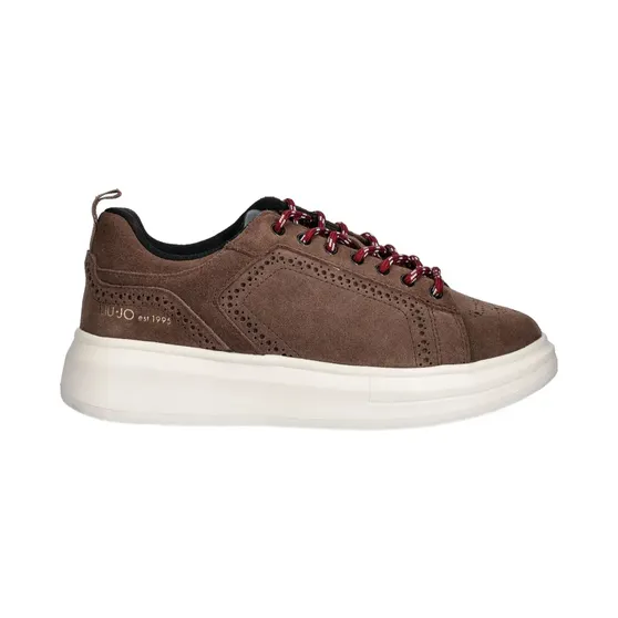 Liu JO met geperforeerd detail “Brown” (7G5015PX002S1804)